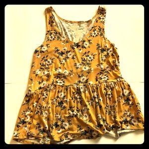 Beautiful floral tank for summer